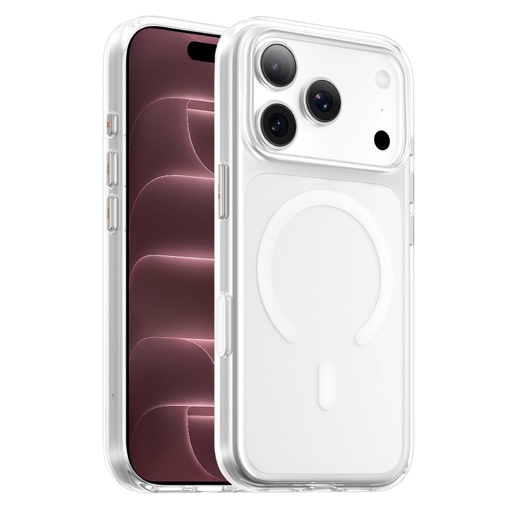 MagSafe-cover til Apple iPhone 18 Pro Max / 17 Pro Max, Blueo, Crystal Pro Anti-Drop, gennemsigtig
