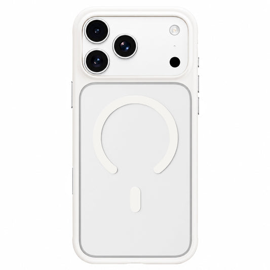 MagSafe-cover til Apple iPhone 18 Pro Max / 17 Pro Max, Blueo, hudvenlig og stødsikker, satin hvid