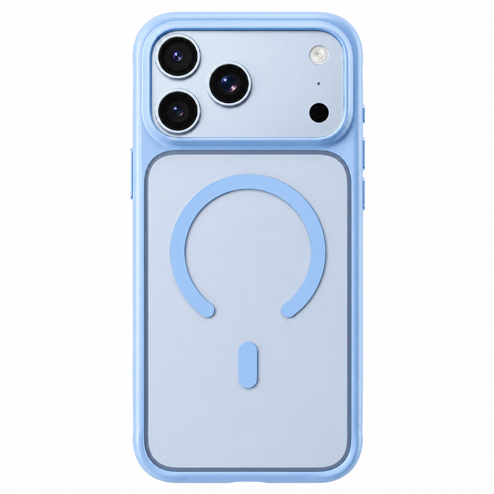 MagSafe-cover til Apple iPhone 18 Pro Max / 17 Pro Max, Blueo, hudvenlig og stødsikker, satinblå