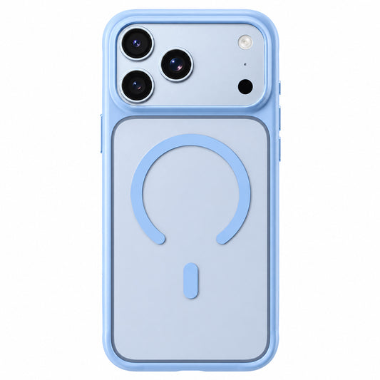 MagSafe-cover til Apple iPhone 18 Pro Max / 17 Pro Max, Blueo, hudvenlig og stødsikker, satinblå