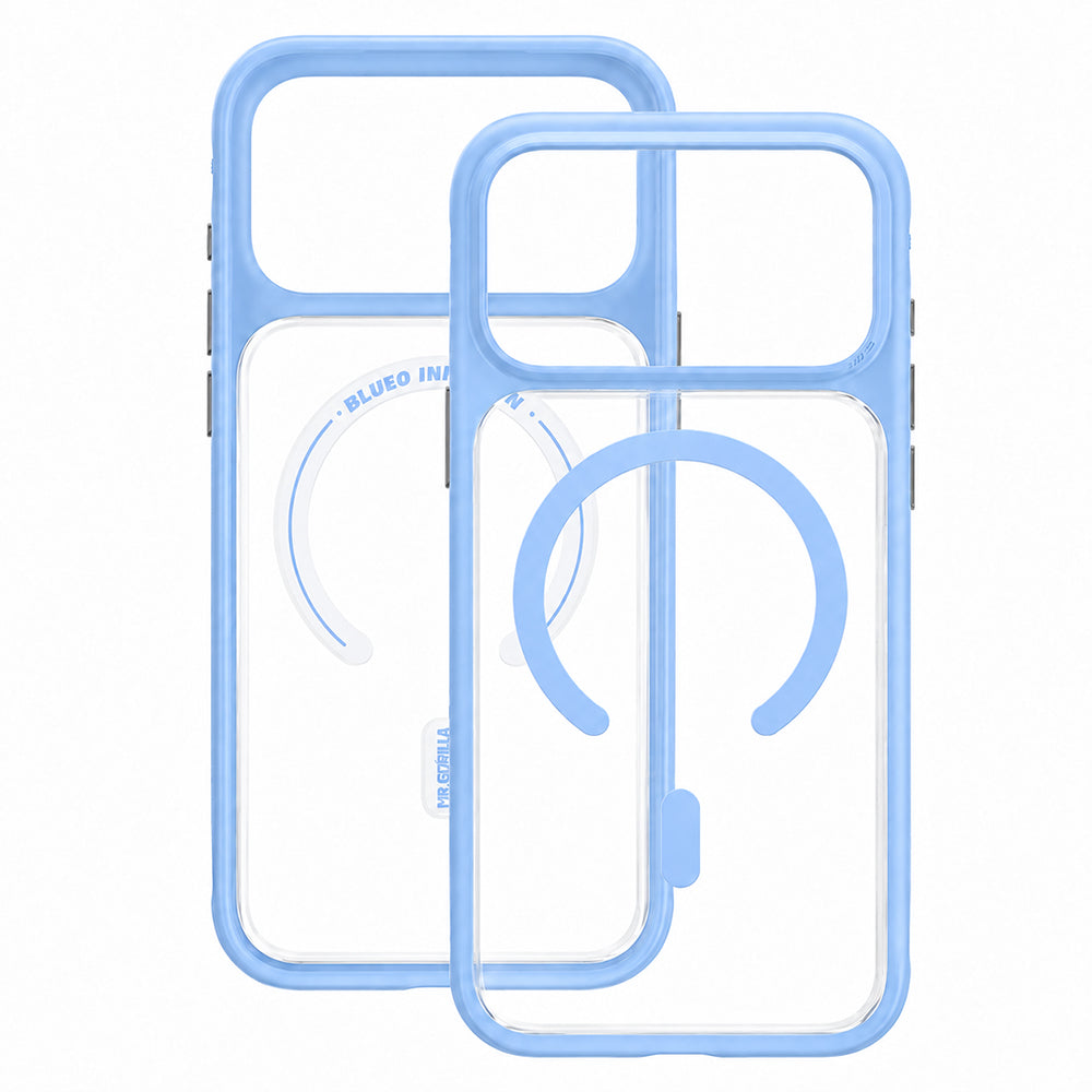 MagSafe-cover til Apple iPhone 18 Pro Max / 17 Pro Max, Blueo, hudvenlig og stødsikker, satinblå