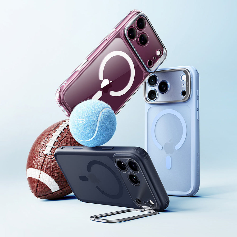MagSafe-etui til Apple iPhone 18 Pro Max / 17 Pro Max, ESR, Classic Hybrid Kickstand, Satinrosa