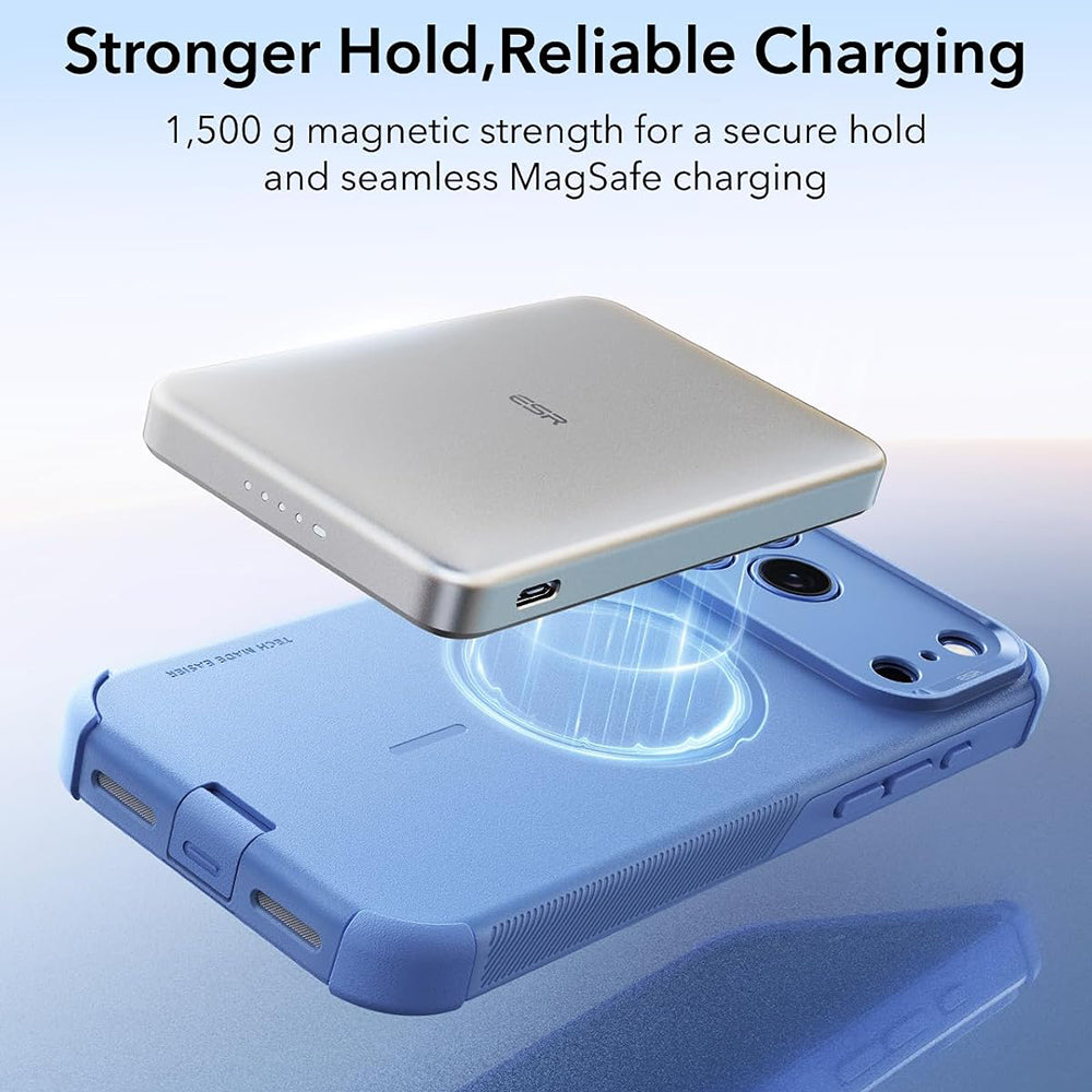 MagSafe-etui til Apple iPhone 18 Pro Max / 17 Pro Max, ESR, Cyber, Blå