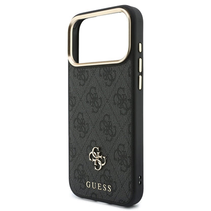 MagSafe-cover til Apple iPhone 18 Pro Max / 17 Pro Max, Guess, 4G Cardslot & Big Strap, sort