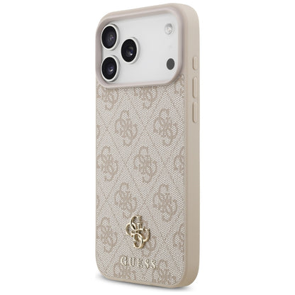 MagSafe-etui til Apple iPhone 18 Pro Max / 17 Pro Max, Guess, 4G Small and Classic, Lyserød