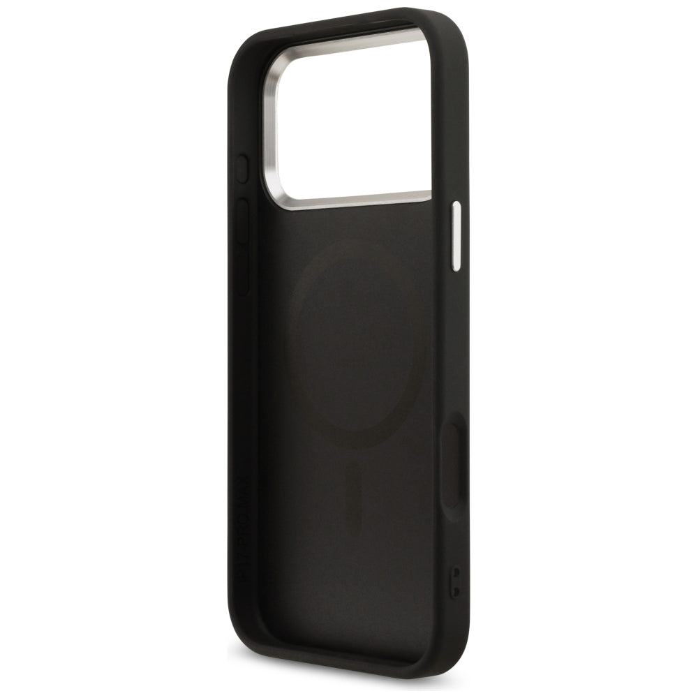 MagSafe-etui til Apple iPhone 18 Pro Max / 17 Pro Max, Guess, 4G Triangle Logo, Sort