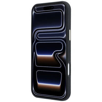 MagSafe-etui til Apple iPhone 18 Pro Max / 17 Pro Max, Guess, Kornet Rund Strass Logo, Sort