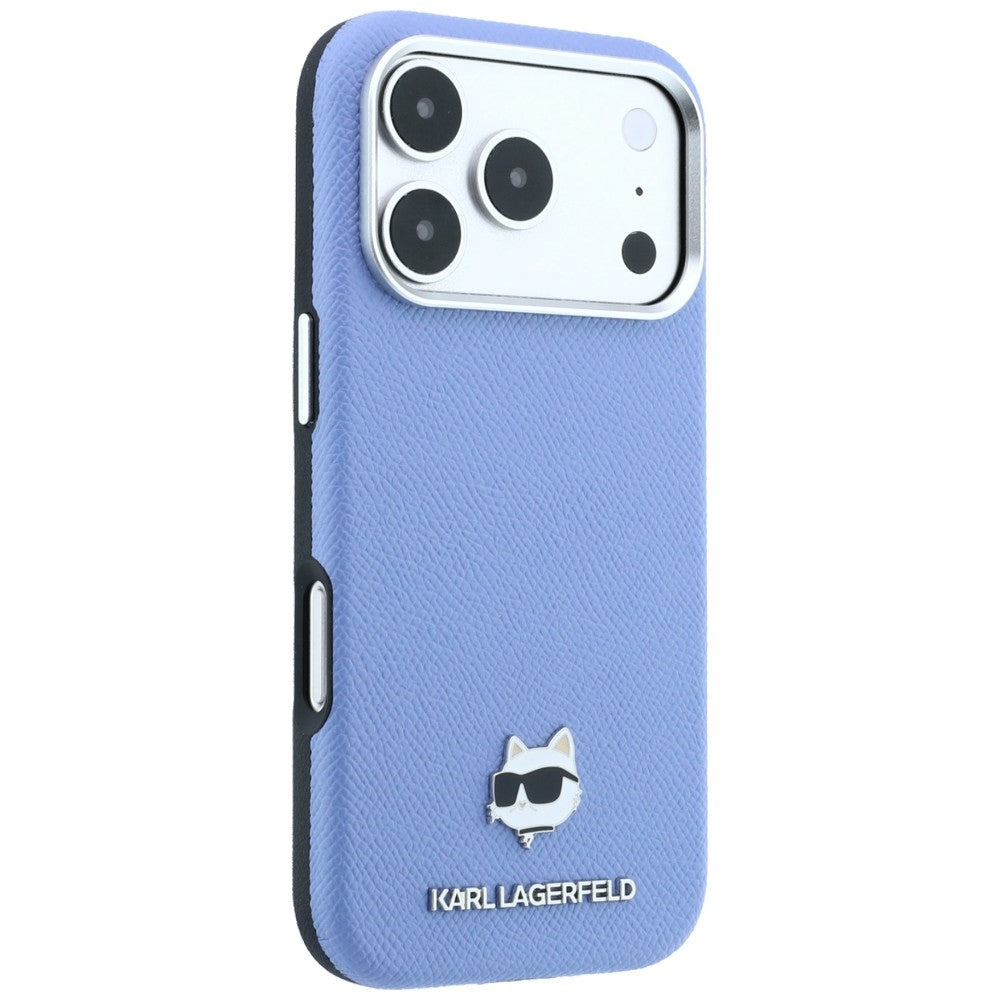 MagSafe-etui til Apple iPhone 18 Pro Max / 17 Pro Max, Karl Lagerfeld, Grained Choupette Head, Bleu