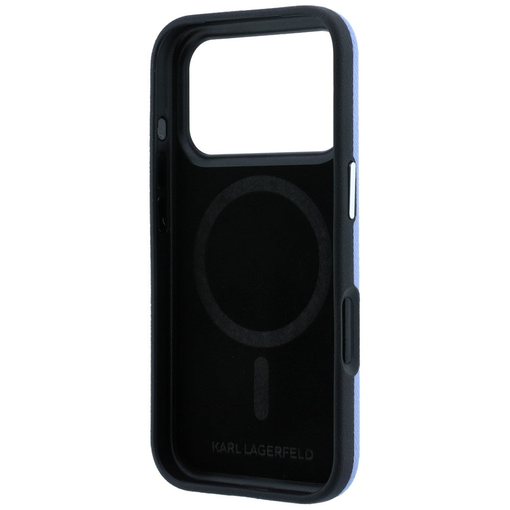 MagSafe-etui til Apple iPhone 18 Pro Max / 17 Pro Max, Karl Lagerfeld, Grained Choupette Head, Bleu
