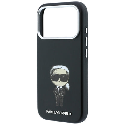 MagSafe-etui til Apple iPhone 18 Pro Max / 17 Pro Max, Karl Lagerfeld, Ikonik Sketch, Sort