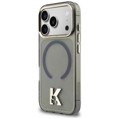 MagSafe-cover til Apple iPhone 18 Pro Max / 17 Pro Max, Karl Lagerfeld, IML Karl Head-logo, sort