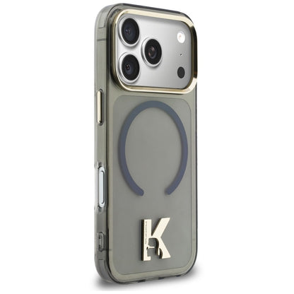 MagSafe-cover til Apple iPhone 18 Pro Max / 17 Pro Max, Karl Lagerfeld, IML Karl Head-logo, sort