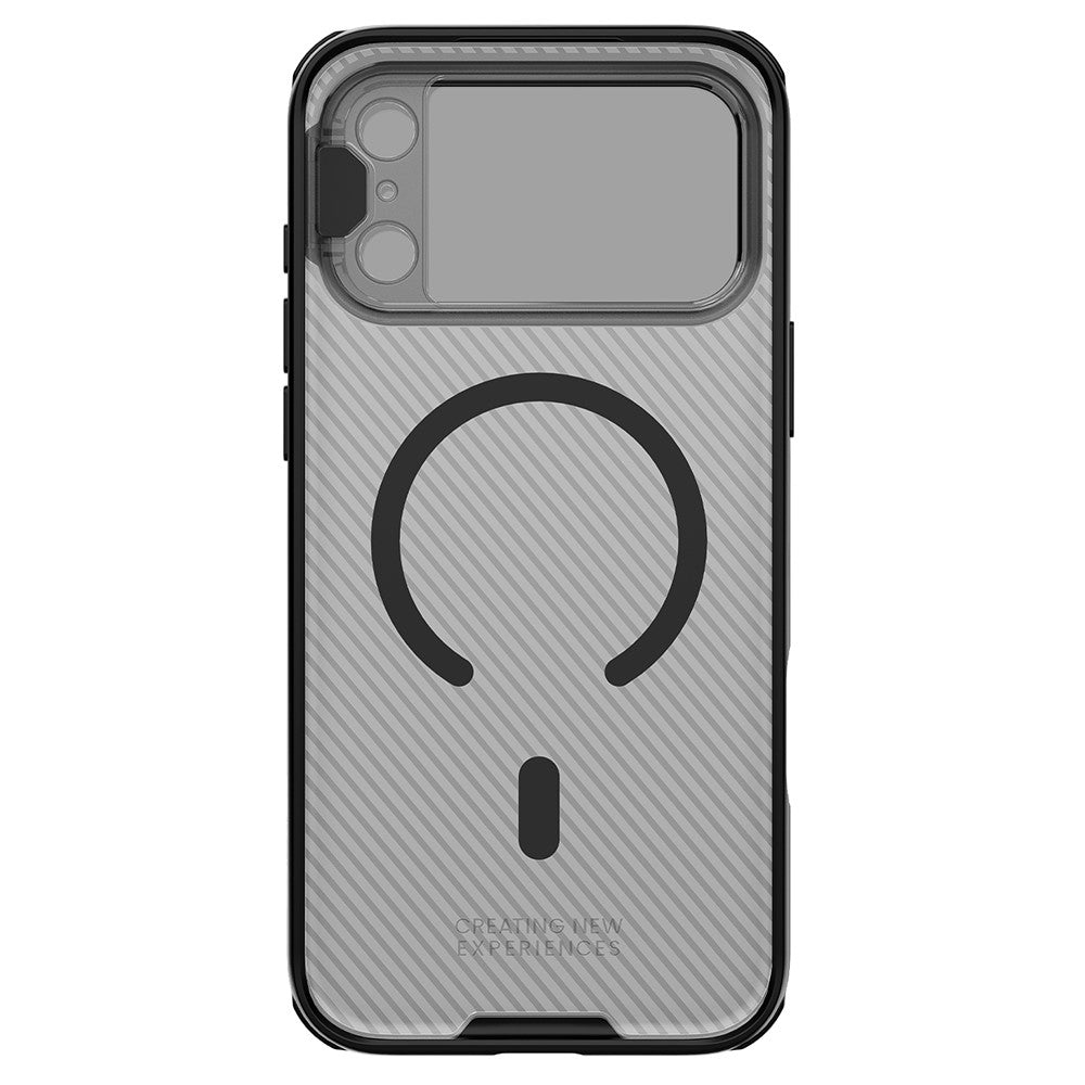 MagSafe-etui til Apple iPhone 18 Pro Max / 17 Pro Max, Nillkin, CamShield Prop, Sort Transparent