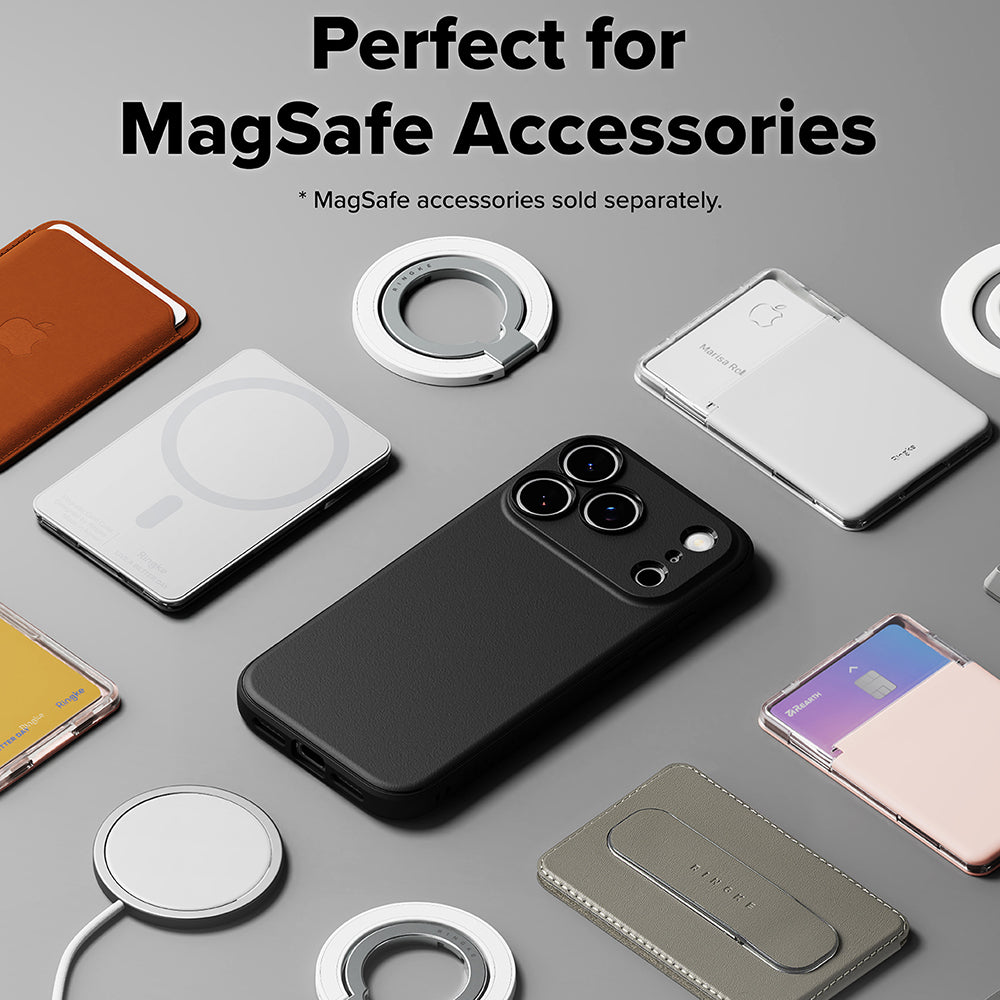 MagSafe-etui til Apple iPhone 18 Pro Max / 17 Pro Max, Ringke, Onyx, Sort