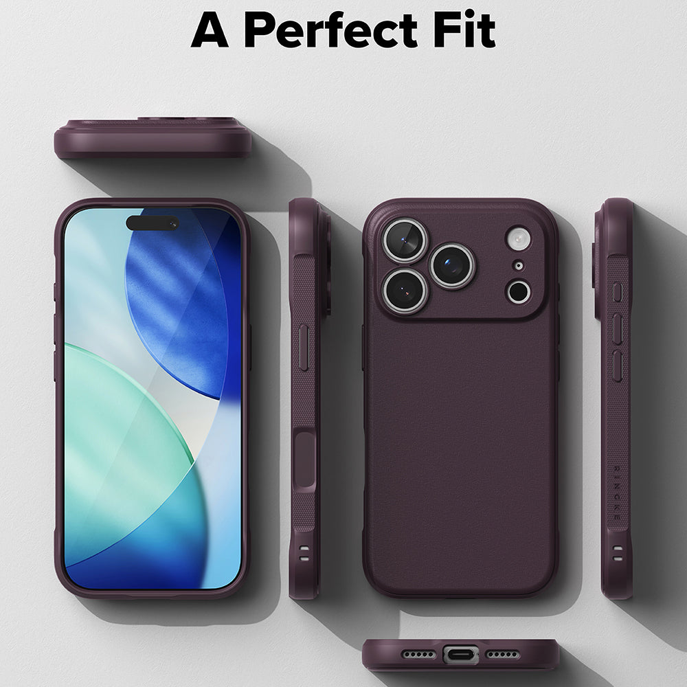 MagSafe-cover til Apple iPhone 18 Pro Max / 17 Pro Max, Ringke, Onyx, mørk vinrød