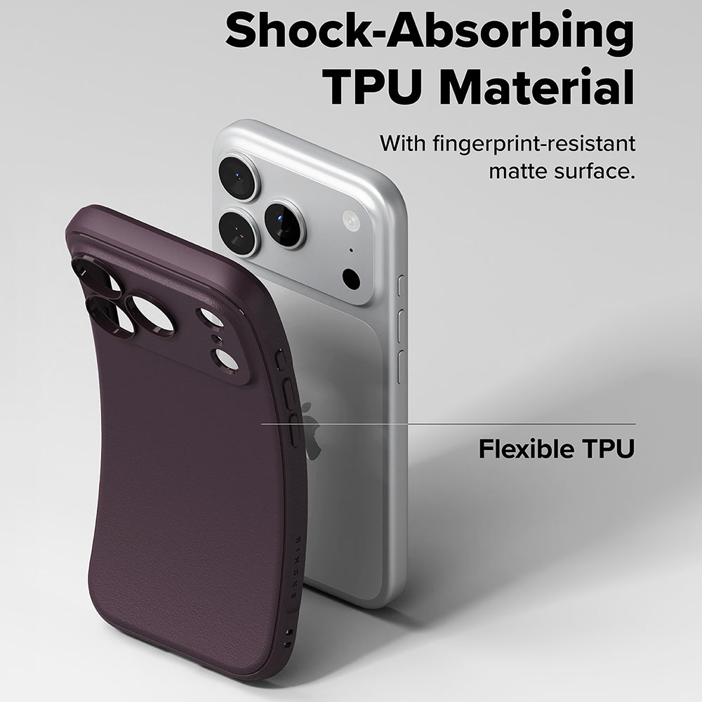 MagSafe-cover til Apple iPhone 18 Pro Max / 17 Pro Max, Ringke, Onyx, mørk vinrød