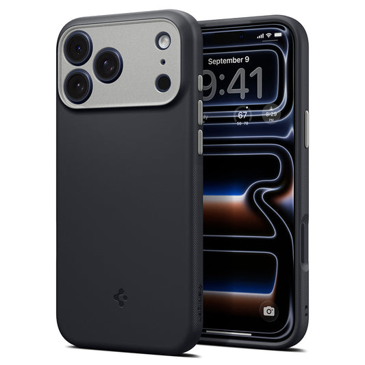 MagSafe-etui til Apple iPhone 18 Pro Max / 17 Pro Max, Spigen, Caseology Nano Pop, Sort ACS12142