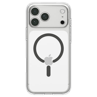 MagSafe-etui til Apple iPhone 18 Pro Max / 17 Pro Max, Spigen, Ultra Hybrid, Grå Transparent ACS12119