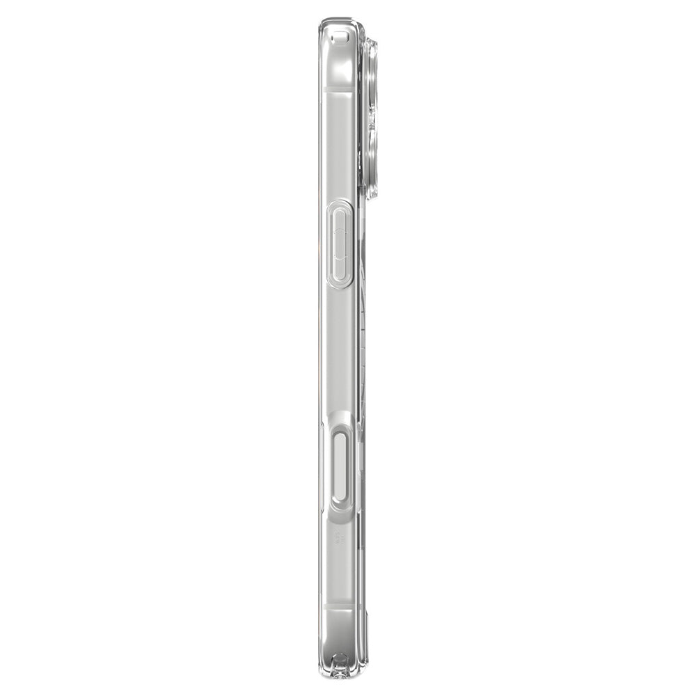 MagSafe-etui til Apple iPhone 18 Pro Max / 17 Pro Max, Spigen, Ultra Hybrid, Grå Transparent ACS12119