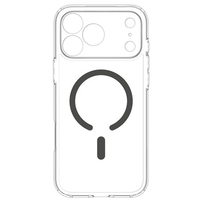 MagSafe-etui til Apple iPhone 18 Pro Max / 17 Pro Max, Spigen, Ultra Hybrid, Grå Transparent ACS12119