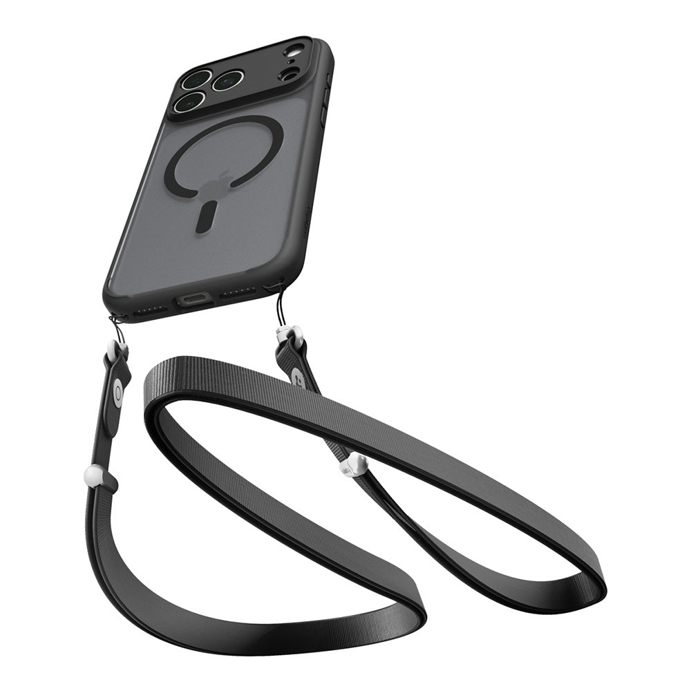 MagSafe-etui til Apple iPhone 18 Pro Max / 17 Pro Max, Spigen, Ultra Hybrid, Mat Sort ACS12123