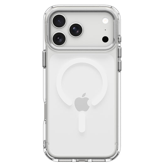 MagSafe-etui til Apple iPhone 18 Pro Max / 17 Pro Max, Spigen, Ultra Hybrid Optik S, Sølv Transparent ACS11908