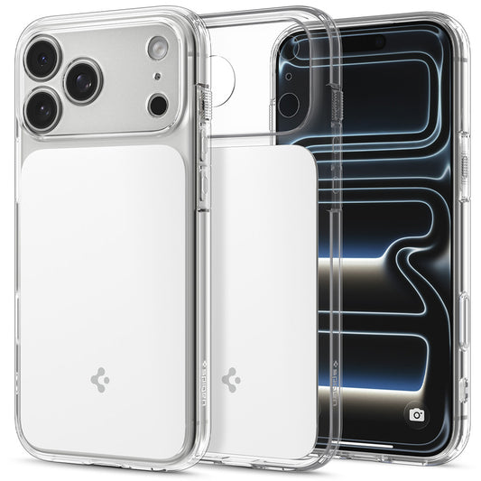 MagSafe-etui til Apple iPhone 18 Pro Max / 17 Pro Max, Spigen, Ultra Hybrid T, Hvid ACS12132