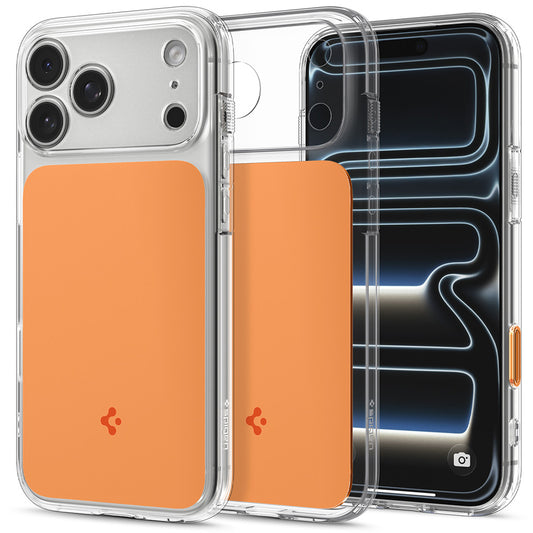 MagSafe-etui til Apple iPhone 18 Pro Max / 17 Pro Max, Spigen, Ultra Hybrid T, Orange ACS12133