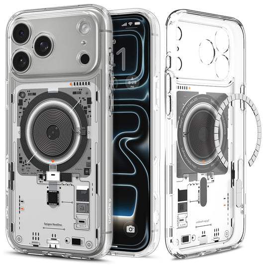 MagSafe-etui til Apple iPhone 18 Pro Max / 17 Pro Max, Spigen, Ultra Hybrid Neo One, Transparent ACS12129