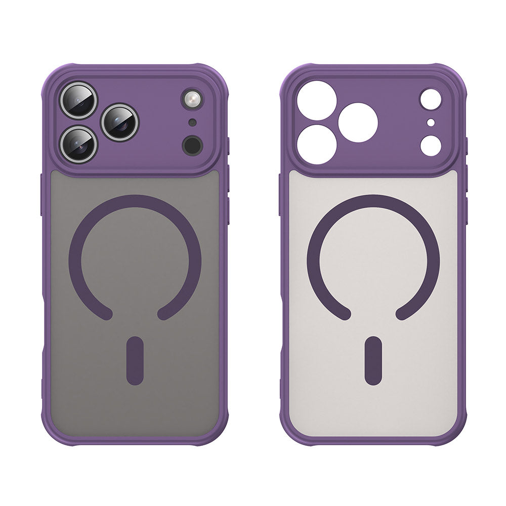 MagSafe-etui til Apple iPhone 18 Pro Max / 17 Pro Max, Techsuit, HaloFrost II, Lilla