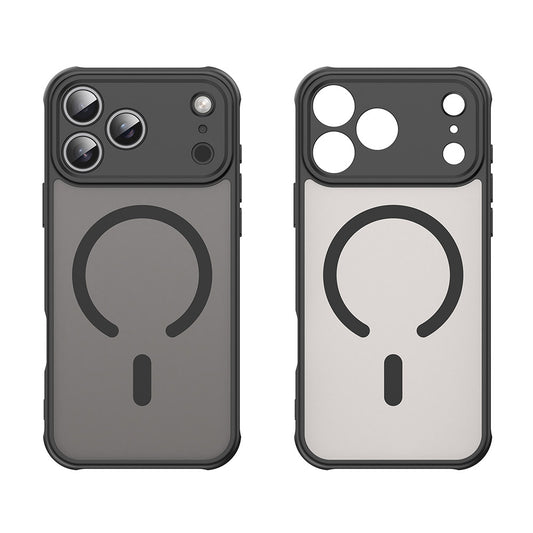 MagSafe-etui til Apple iPhone 18 Pro Max / 17 Pro Max, Techsuit, HaloFrost II, Sort