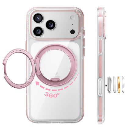MagSafe-etui til Apple iPhone 18 Pro Max / 17 Pro Max, Torras, Ostand O3 Light, Lyserød