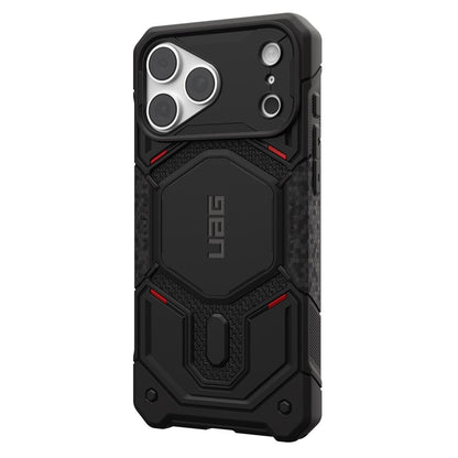 MagSafe-etui til Apple iPhone 18 Pro Max / 17 Pro Max, Urban Armor Gear Kevlar, Monarch Pro, Sort