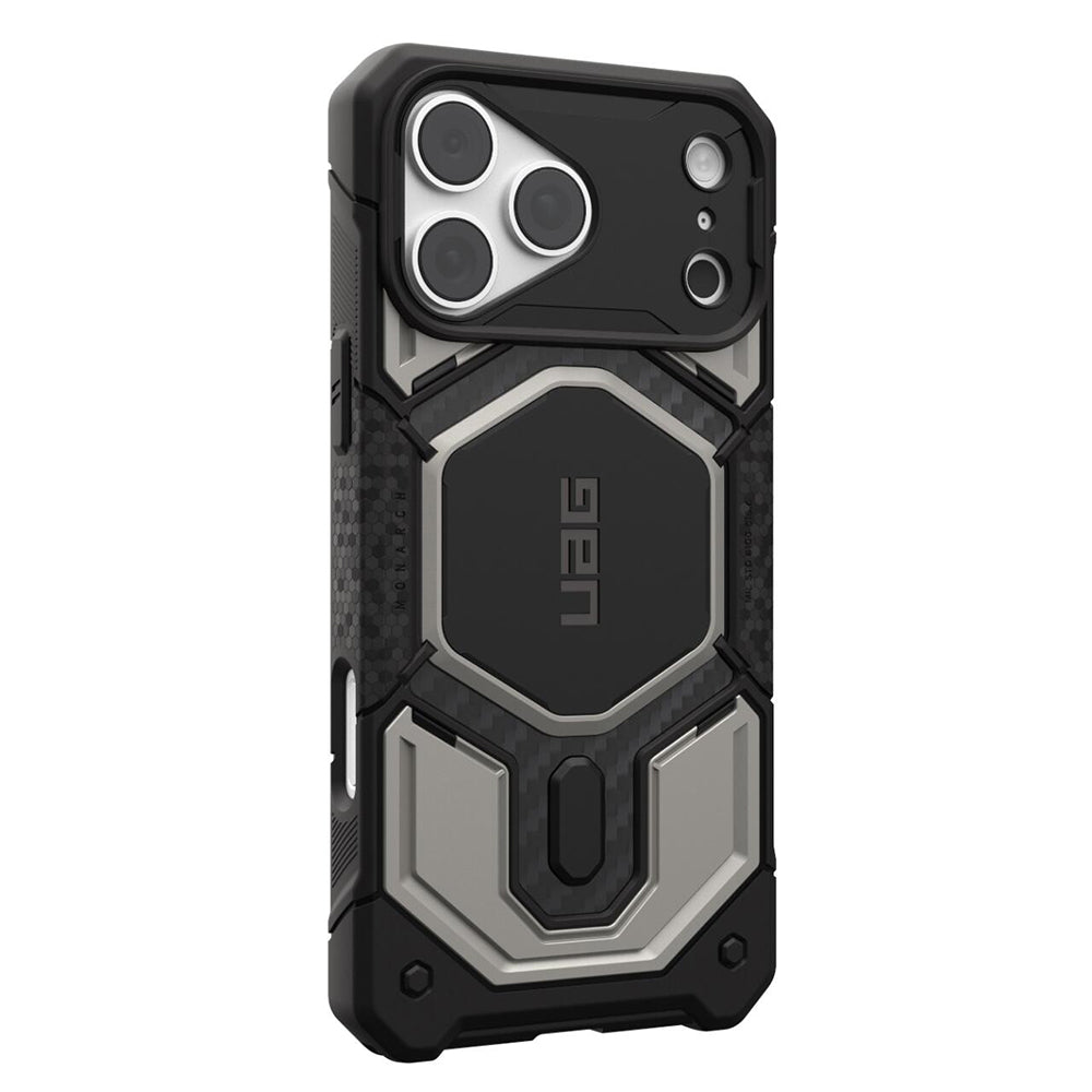 MagSafe-etui til Apple iPhone 18 Pro Max / 17 Pro Max, Urban Armor Gear, Monarch Pro, Grå
