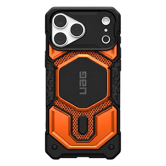 MagSafe-etui til Apple iPhone 18 Pro Max / 17 Pro Max, Urban Armor Gear, Monarch Pro Kevlar, Orange