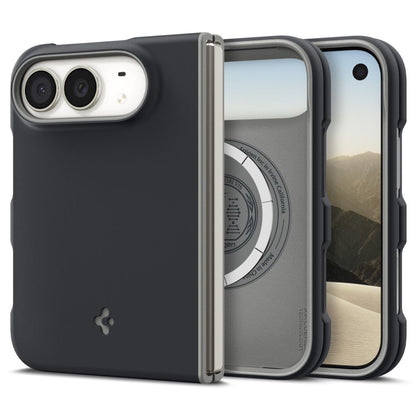 MagSafe-cover til Apple iPhone Duo, Spigen, Nano Pop, sort ACS11687