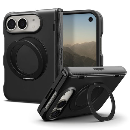 MagSafe-cover til Apple iPhone Duo, Spigen, Slim Armor Pro S, sort ACS11780