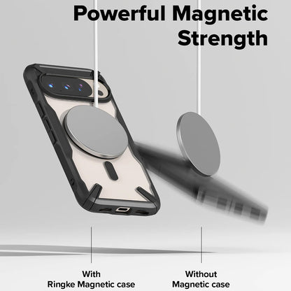 MagSafe-etui til Google Pixel 10 Pro / 10, Ringke, Fusion X, Sort