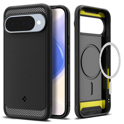 MagSafe-etui til Google Pixel 10 Pro / 10, Spigen, Rugged Armor, Mat Sort ACS09698