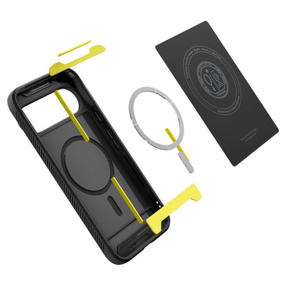 MagSafe-etui til Google Pixel 10 Pro / 10, Spigen, Rugged Armor, Mat Sort ACS09698