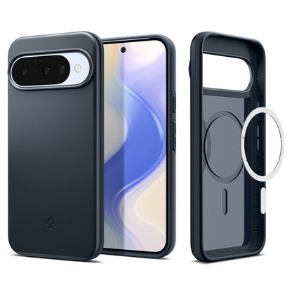 MagSafe cover til Google Pixel 10 Pro / 10, Spigen, Thin Fit, Blå ACS09700
