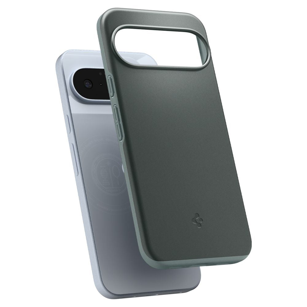 MagSafe-etui til Google Pixel 10 Pro / 10, Spigen, Thin Fit, Grøn ACS09701