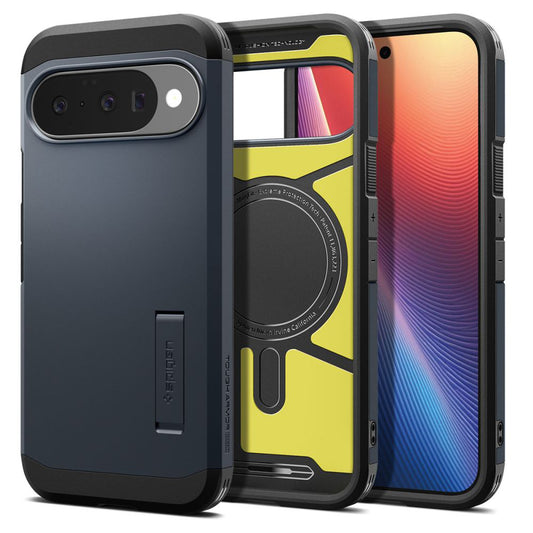 MagSafe cover til Google Pixel 10 Pro / 10, Spigen, Tough Armor, Blå ACS09706