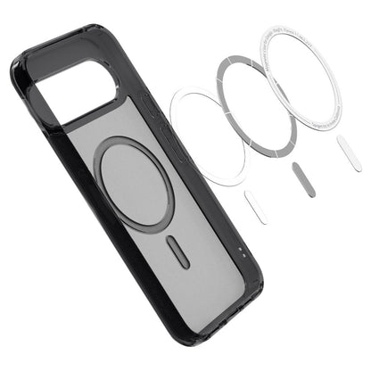 MagSafe cover til Google Pixel 10 Pro / 10, Spigen, Ultra Hybrid, Satin Sort ACS09703