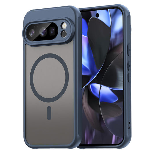 MagSafe-etui til Google Pixel 10 Pro, Techsuit, HaloFrost II, Marineblå