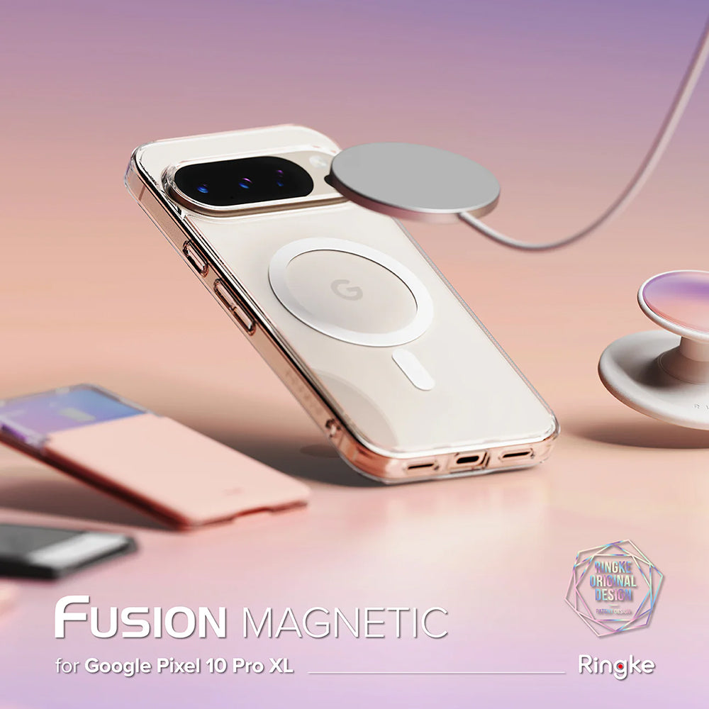 MagSafe-etui til Google Pixel 10 Pro XL, Ringke, Fusion, Transparent