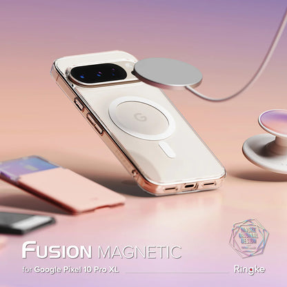 MagSafe-etui til Google Pixel 10 Pro XL, Ringke, Fusion, Transparent