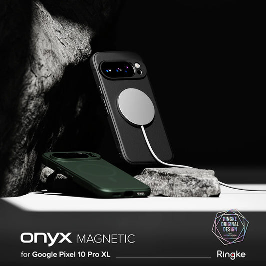 MagSafe-etui til Google Pixel 10 Pro XL, Ringke, Onyx, Sort