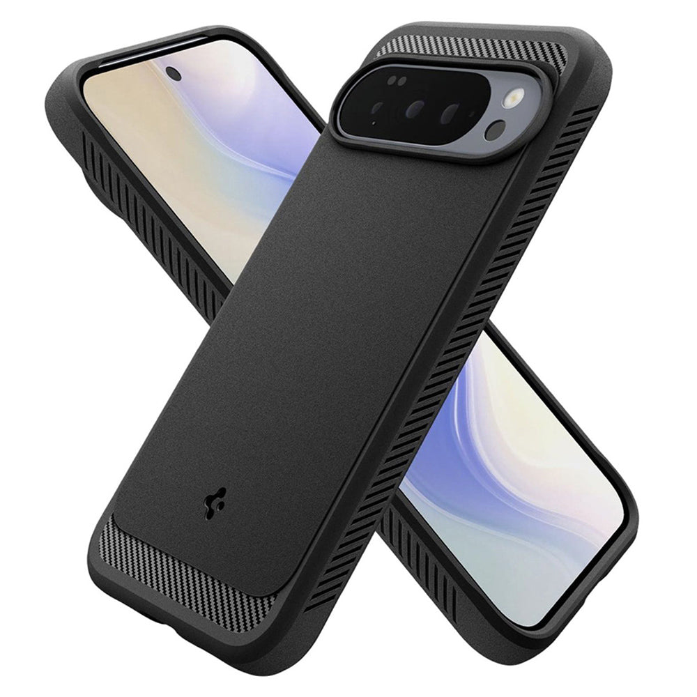 MagSafe cover til Google Pixel 10 Pro XL, Spigen, Rugged Armor, Mat Sort ACS09721