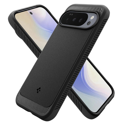 MagSafe cover til Google Pixel 10 Pro XL, Spigen, Rugged Armor, Mat Sort ACS09721